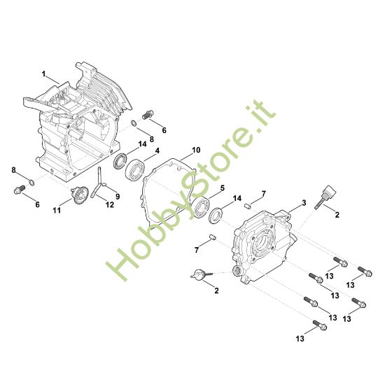 Picture of C - Carter albero a gomito EHC 600.0 (EHC600-0001)